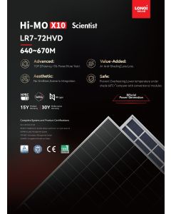Longi Hi-MO X10 Bifacial Solar Panel